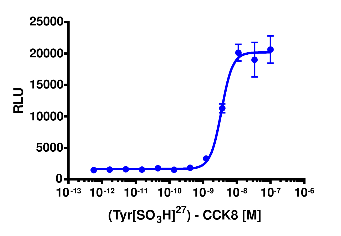 PathHunter® Human CCK2 (CCKBR) Stable Cell Line Activated GPCR Internalization Assay (U2OS)