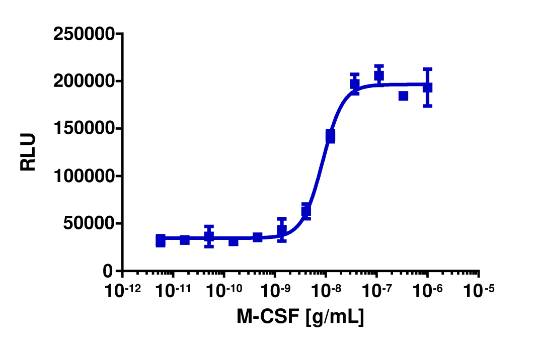 PathHunter® Human M-CSF (CSF1R/CSF1R) Stable Cell Line Dimerization Assay (U2OS)